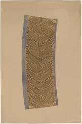 Étude pour un dessin de bordure