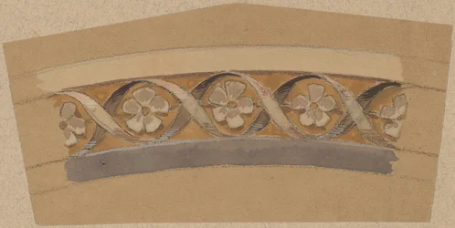 Étude pour un dessin de bordure