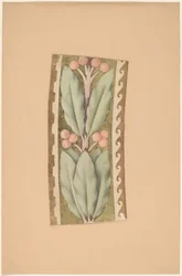 Étude pour un dessin de bordure