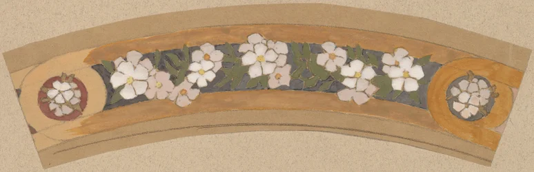 Étude pour un motif de bordure