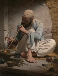 Le bijoutier arabe, vers 1882