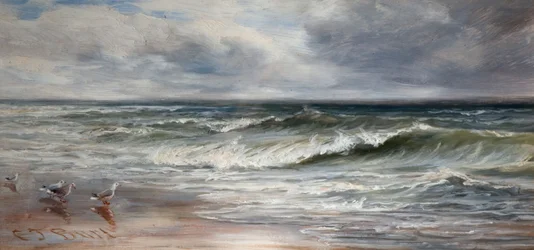 Vagues de mer, 1880