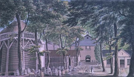 Messieurs Beaufoy, distillerie de vinaigre, anciennement Cupor Gardens