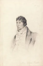 Étude de portrait pour la gravure de Gentleman Jackson