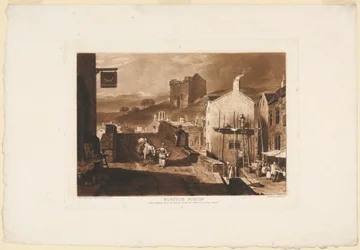 Morpeth, Northumberland, du Liber Studiorum, 1809