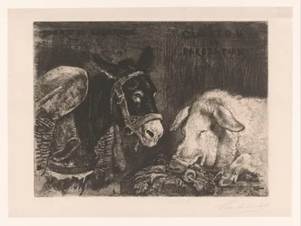 Âne et cochon