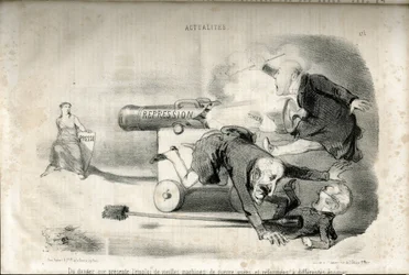 Illustration de Charles Vernier (? -1887) dans Le Charivari
