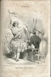 Illustration de Charles Vernier (? -1887) dans Le Charivari