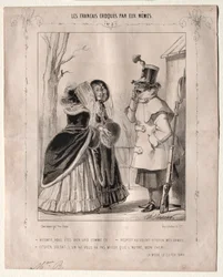 Les Français croqués par eux-mêmes : Vicomte, vous êtes bien laid comme ça !... Respect au soldat citoyen, mesdames... Citoyen, soldat, l