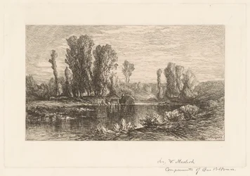 Paysage avec Chariot de Foin