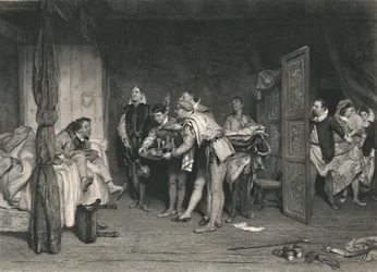 Christopher Sly La Mégère apprivoisée, vers 1870