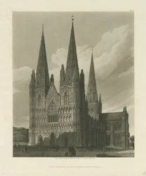 Cathédrale de Lichfield - Façade ouest