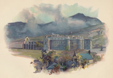 Palais de Holyrood, vers 1890