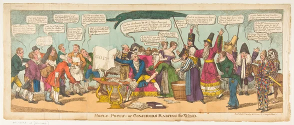 Hocus Pocus ou Conjurateurs levant le vent, 1er octobre 1814