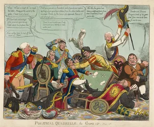 Quadrille politique -- le jeu est terminé, pub. 1806