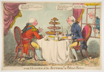 Les honneurs de la séance ! Un tableau de cabinet, 30 janvier 1805