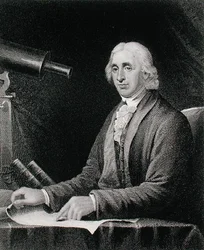 Portrait de David Rittenhouse (1732-96), gravé par James Barton Longacre (1794-1869)