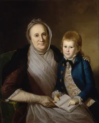 Mme James Smith et petit-fils