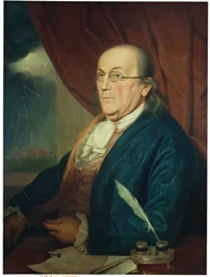 Portrait de Benjamin Franklin (1706-90), 1789