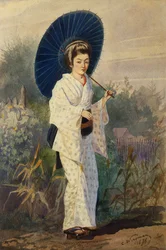 Une femme japonaise
