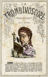 Eugénie de Montijo, couverture de "Le Trombinoscope" no. 10, 1871