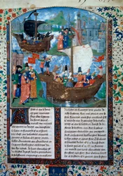 Tristan et Iseult quittent l