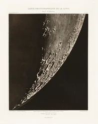 Carte photographique de la lune, planche XVI.A (Photographic Chart of the Moon, plate XVI.A),September 5