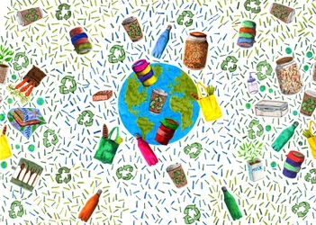 Conception de bac de recyclage, 2020