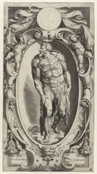 Jean-Baptiste dans une cartouche