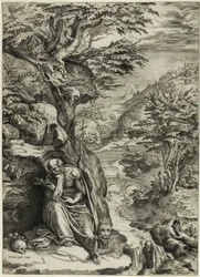 Saint Jérôme dans le désert