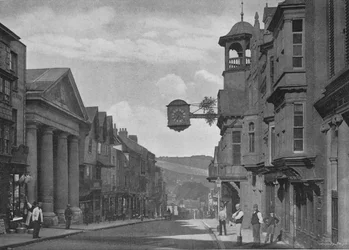 Rue Haute, Guildford, vers 1896