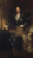 Albert Edward, Prince de Galles en tant que Grand Maître, 1885
