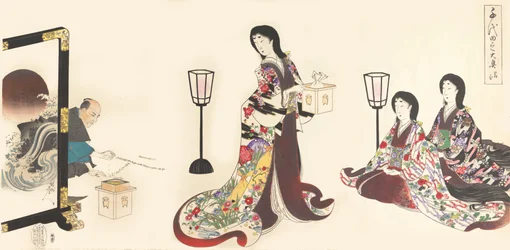 Album de femmes du château de Chiyoda, 1895
