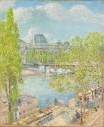 Avril, Quai Voltaire, Paris