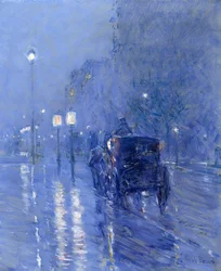 Minuit pluvieux, fin des années 1890