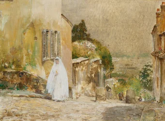 Matin de Printemps, rue Mt. Cenis, Montmartre
