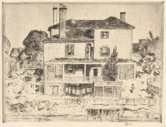Un manoir à Portsmouth, 1916