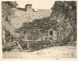 Vieille maison Mulford, Easthampton, 1926