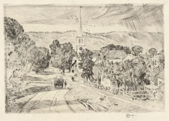 Village du Vermont, 1923
