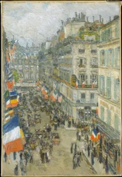Quatorze Juillet, Rue Daunou, 1910