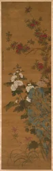 Fleurs et rochers