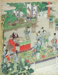 Un mandarin chinois diverti
