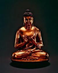 Bouddha Vairocana (Dari), dynastie Tang (618-907), début du 8e siècle