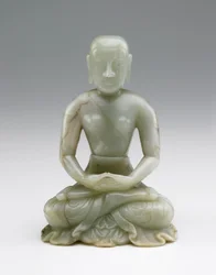 Sculpture de Bouddha Shakymuni en ascète, 17ème-18ème siècle