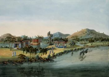 Scène de jardin, c.1820-40