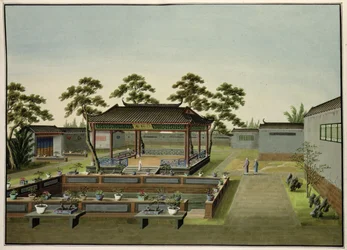 Scène de jardin, c.1820-40