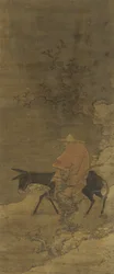 À la recherche de fleurs de prunier sous la neige, dynastie Ming ou Qing, XVe-XVIIIe siècle