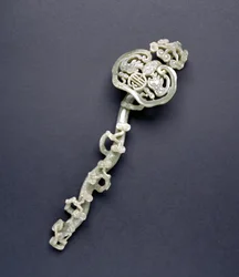 Sceptre Ruyi (pierre céladon)