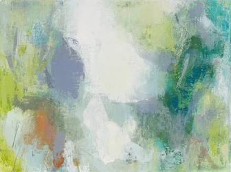 Composition abstraite, série Heathland, 2020