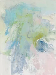 Composition abstraite, série de formes organiques et de plantes, 2020